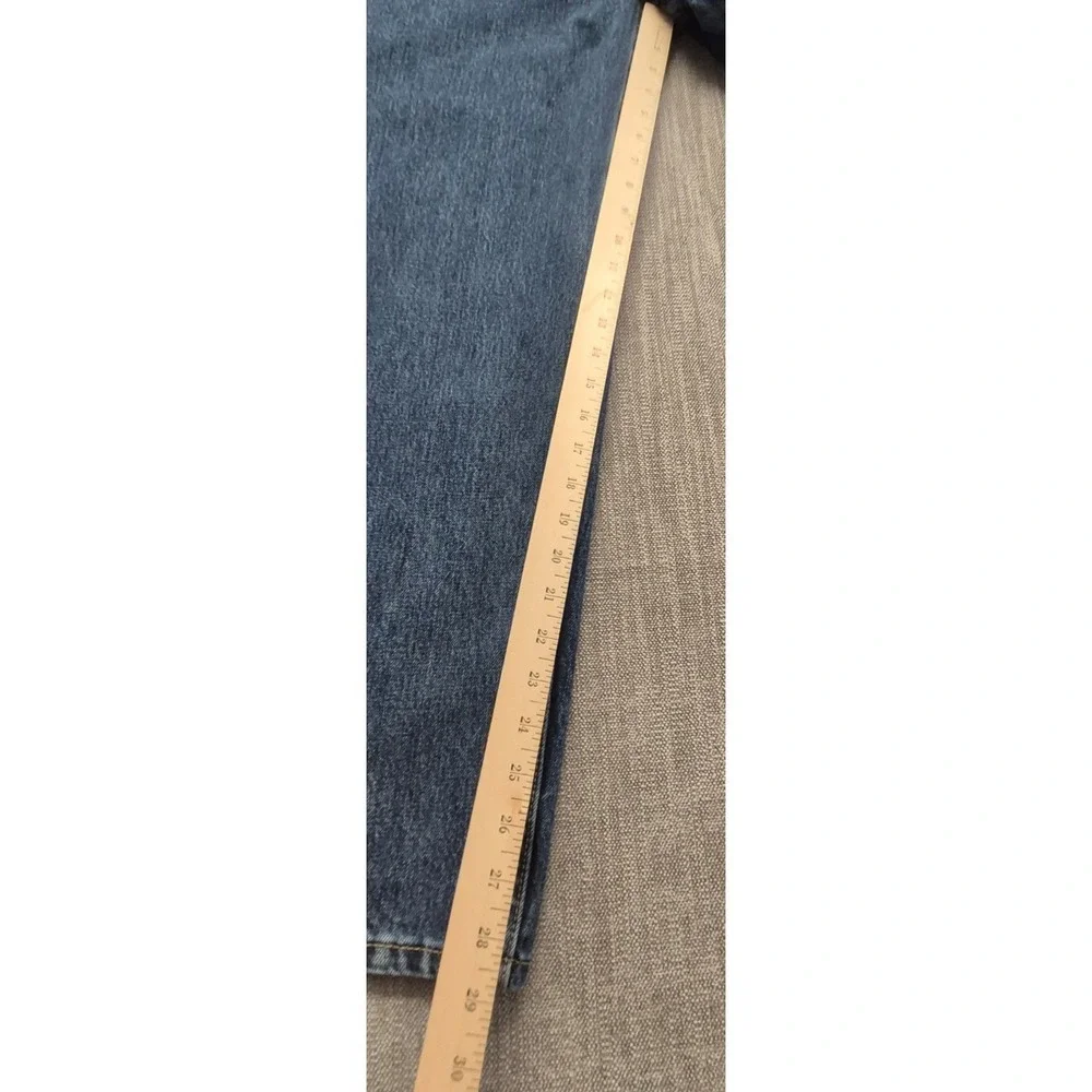 Levi's 550 men's denim blue jeans 42x30 Cotton medium wash classic western ranch